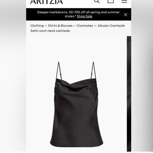 NWT aritzia Wilfred allusion tank